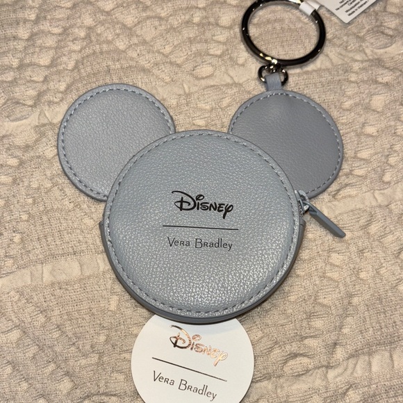 Disney Vera Bradley Mickey Mouse zipper bag charm - Picture 3 of 4